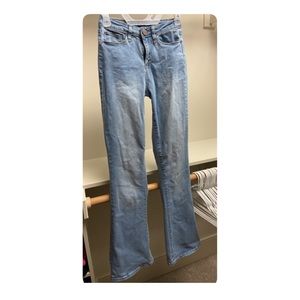 Fashionnova high waisted flare jeans size 3